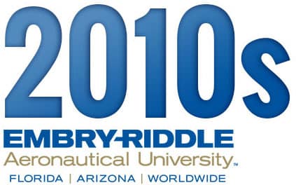 Embry-Riddle Aeronautical University graphic from the 2010s